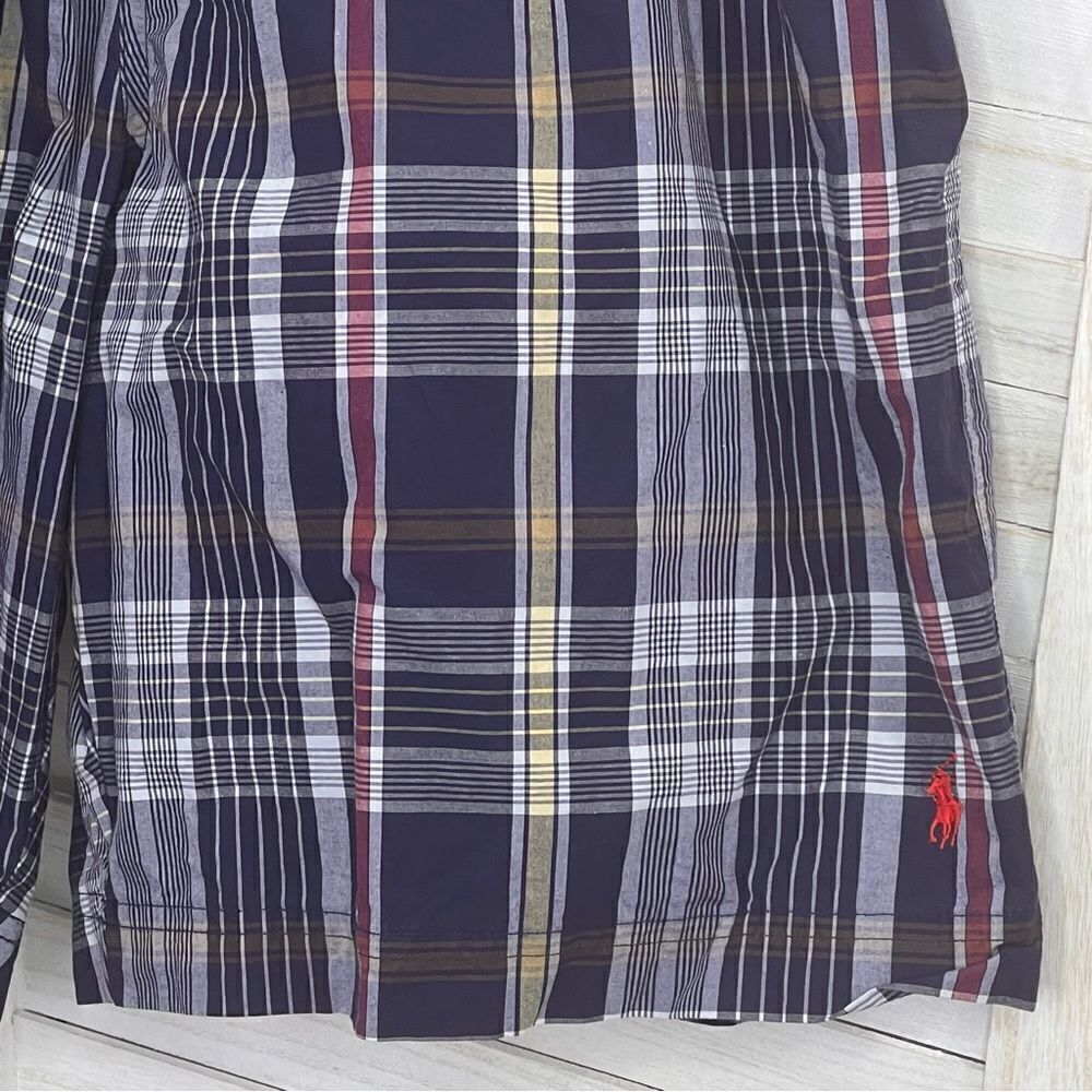Ralph Lauren POLO Sport Plaid Swim Trunks XL - Picture 3 of 14